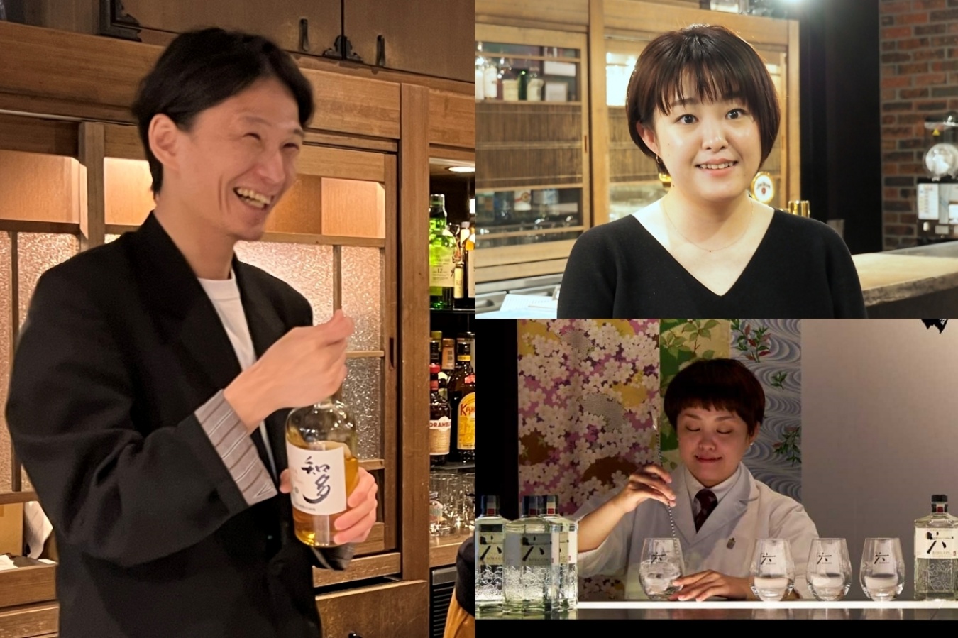 ドリンクスーパーバイザーとして活躍中の竹村英晃さんと太田友子さん